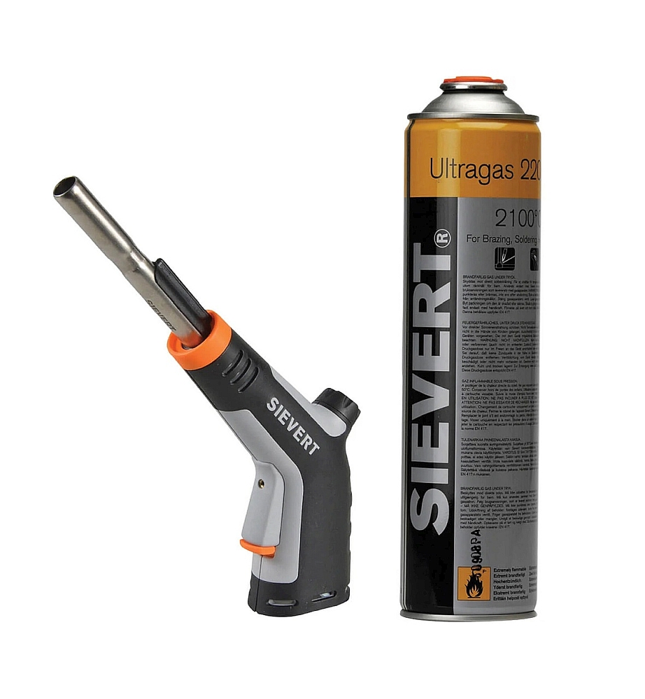 NOLA Gasbrander met cartridge 600 ml - lasbrander max. 1300 °C